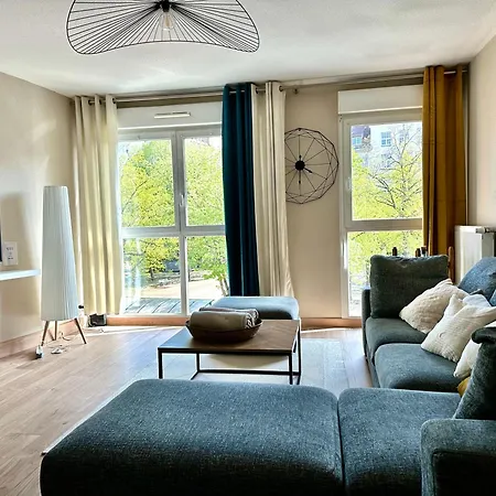 Hygge - T2 Climatise Proche Centre Parking Gratuit דירה *